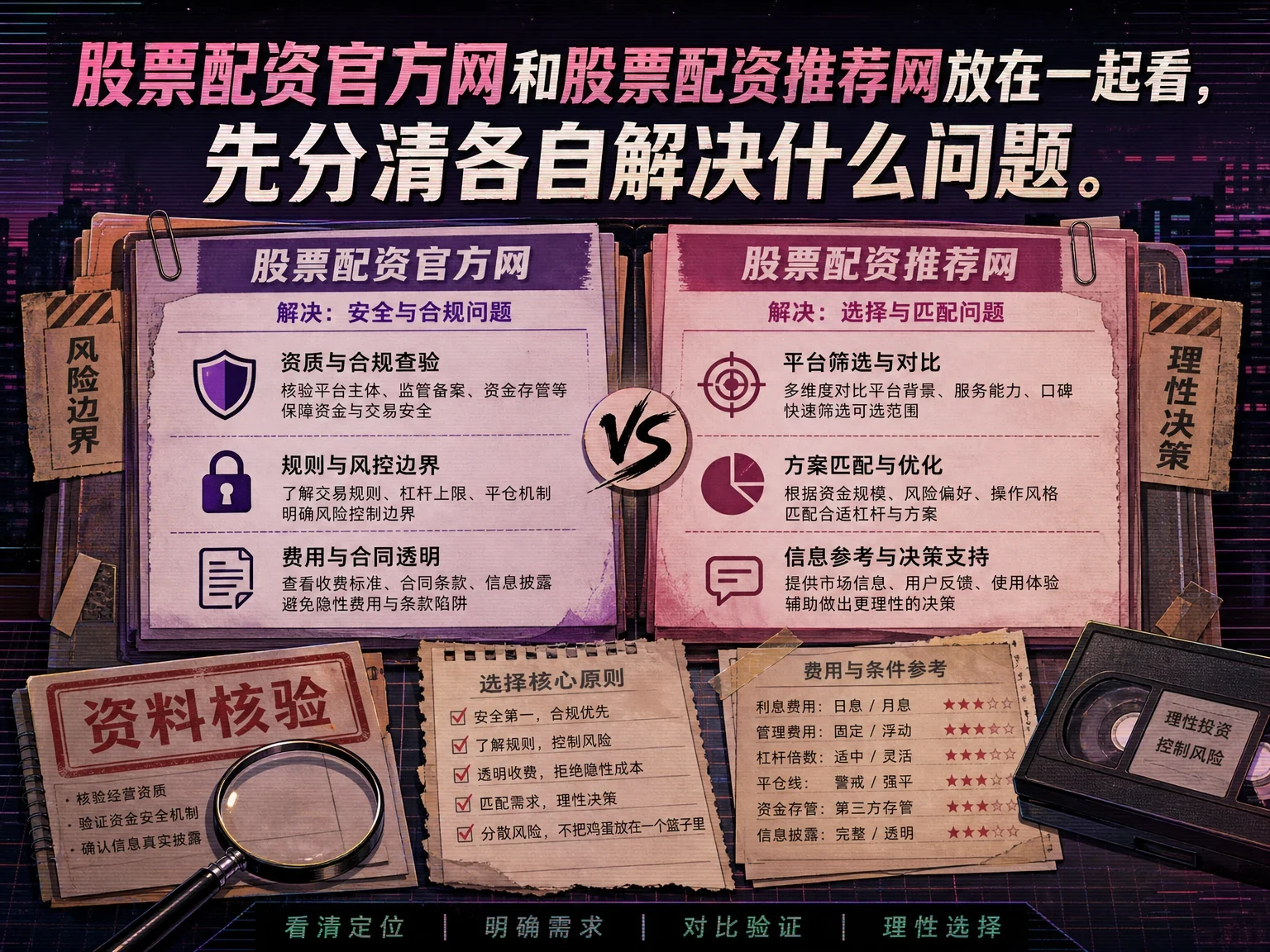 股票配资官方网和股票配资推荐网放在一起看，先分清各自解决什么问题缩略图