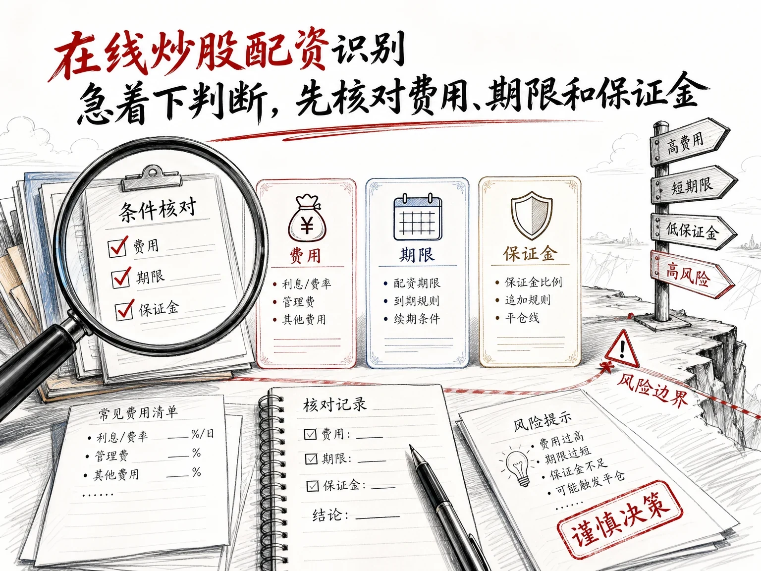 在线炒股配资识别急着下判断，先核对费用、期限和保证金缩略图